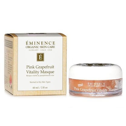 Eminence Masque Vitalité Pamplemousse Rose - Pour Peaux Normales à Sèches 60ml/2oz