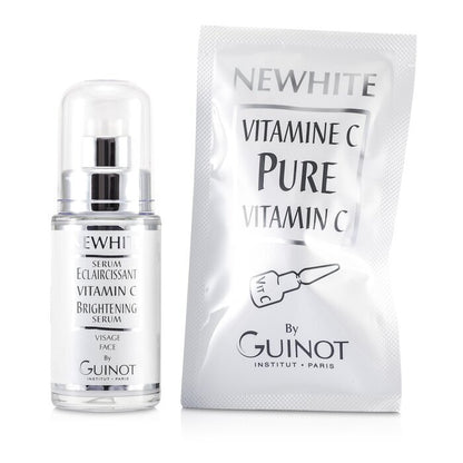 Guinot Newhite Sérum Éclaircissant à la Vitamine C (Sérum Éclaircissant 23,5ml/0,8oz + Vitamine C Pure 1,5g/0,05oz) 2pcs