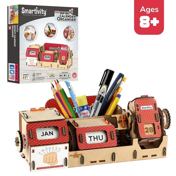 Smartivity DIY Infinity Calendar Organiser Fixed Size