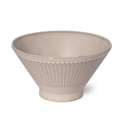 Minoro Touki Minoyaki Super Light 12.5CM Ceramic Bowl (Beige)- # Beige