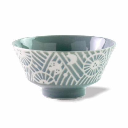 Minoro Touki Minoyaki KAFU 12.8CM Ceramic bowl (Mint Blue)- # Mint Blue