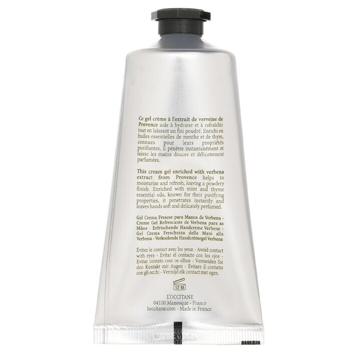L'Occitane Verveine Gel Crème Mains Rafraîchissant 75ml/2.6oz