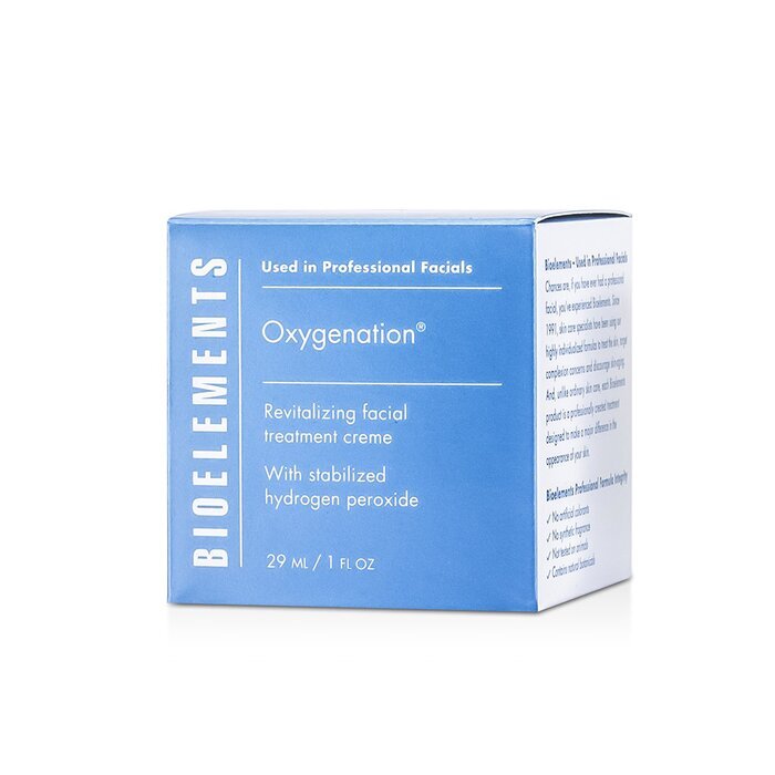 Bioelements Oxygenation - Revitalizing Facial Treatment Creme - For Very Dry, Dry, Combination, Oily Skin Types 29ml/1oz