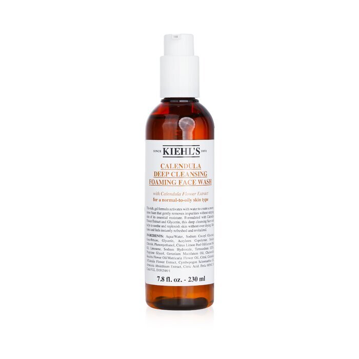 Kiehl's Calendula Deep Cleansing Foaming Face Wash 230ml