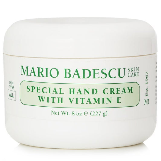Mario Badescu Crème Spéciale pour les Mains avec Vitamine E - Pour Tous Types de Peau 236ml/8oz