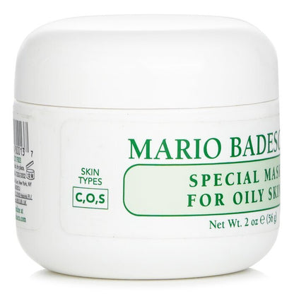 Mario Badescu Masque Spécial pour Peau Grasse - Pour Peaux Mixtes/Grasses/Sensibles 59ml/2oz