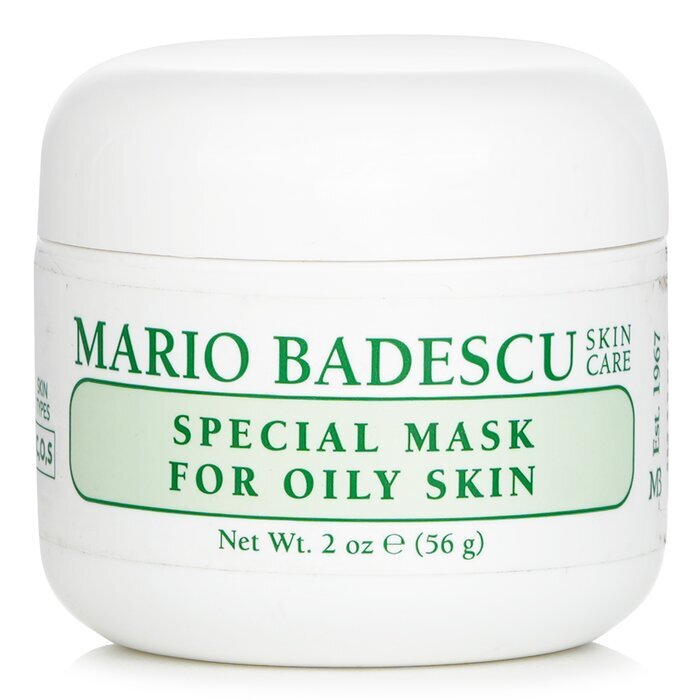 Mario Badescu Masque Spécial pour Peau Grasse - Pour Peaux Mixtes/Grasses/Sensibles 59ml/2oz