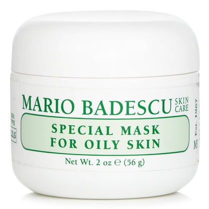Mario Badescu Masque Spécial pour Peau Grasse - Pour Peaux Mixtes/Grasses/Sensibles 59ml/2oz