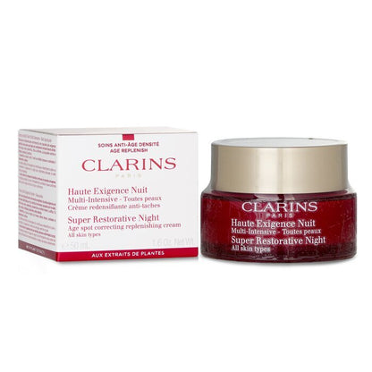 Clarins Crème de Nuit Super Restauration Correctrice des Taches d'Âge et Régénérante 50ml/1.6oz