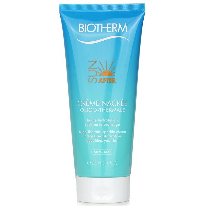 Biotherm Oligo-Thermale Sparkle Cream Intense Moisturization Beautifies Your Tan 200ml/6.76oz