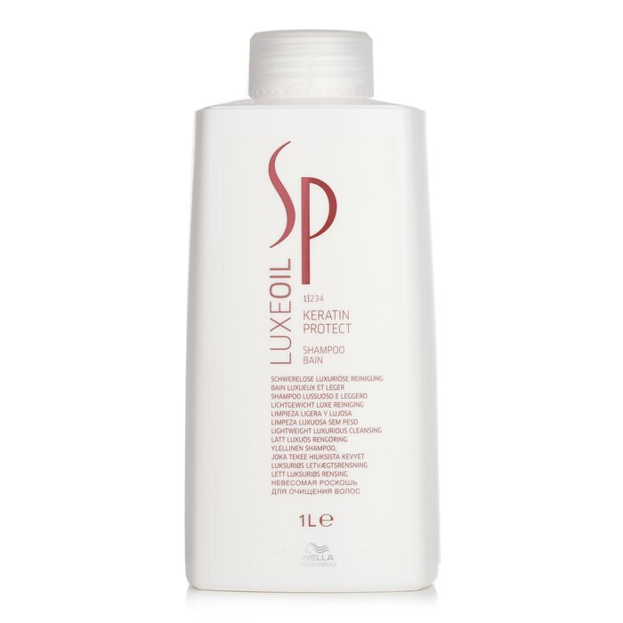 Wella SP Luxe Oil Keratin Protect Shampoo (Lightweight Luxurious Cleansing) 1000ml/33.8oz