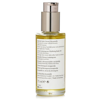 Dr. Hauschka Huile Corporelle Vitalisante Citronnelle Citron - Raffermit & Rafraîchit 75ml/2.5oz