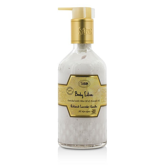 Sabon Body Lotion - Patchouli Lavender Vanilla (With Pump) 200ml/7oz