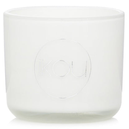 iKOU Bougie en Cire Naturelle Éco-Luxe Aromacologie en Verre - Anti-Stress (Lavande & Géranium) 85g