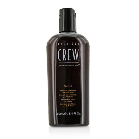 American Crew Men 3-IN-1 Shampoo, Conditioner & Body Wash 250ml/8.4oz