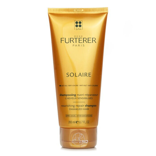 Rene Furterer Solaire Nourishing Repair Shampoo with Jojoba Wax - After Sun 200ml/6.76oz