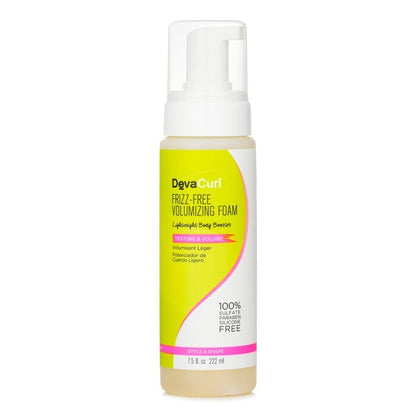 DevaCurl Frizz-Free Volumizing Foam (Lightweight Body Booster - Texture & Volume) 222ml/7.5oz