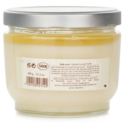 Sabon Body Scrub - Patchouli Lavender Vanilla 600g/21.2oz