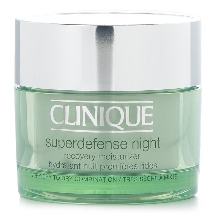 Clinique Superdefense Night Recovery Moisturizer - For Very Dry To Dry Combination 50ml