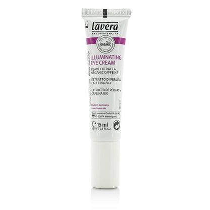 Lavera Crème Illuminatrice pour les Yeux à l'Extrait de Perle Bio & Caféine 15ml/0.5oz
