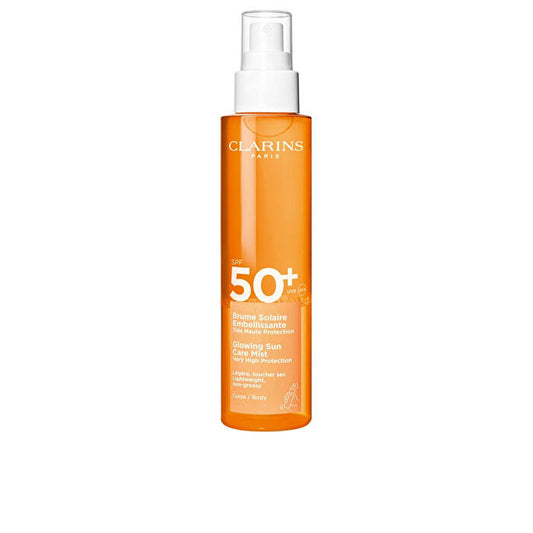 Clarins Glowing Sun Care Mist Spf50+ Lightweight Non-greasy 150ml