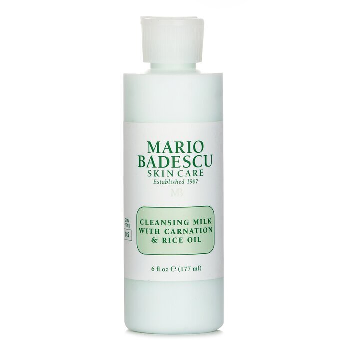 Mario Badescu Cleansing Milk With Carnation & Rice Oil - For Dry/ Sensitive Skin Types 177ml/6oz