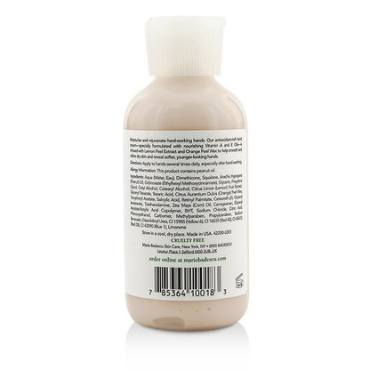 Mario Badescu Crème pour les mains aux fruits et vitamine A - Pour tous types de peau 118ml/4oz