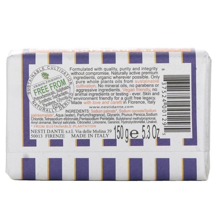 Savon Naturel Nesti Dante Le Deliziose - Pêche 150g/5.3oz