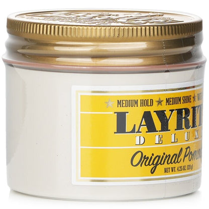 Layrite Original Pomade (Medium Hold, Medium Shine, Water Soluble) 120g/4.25oz