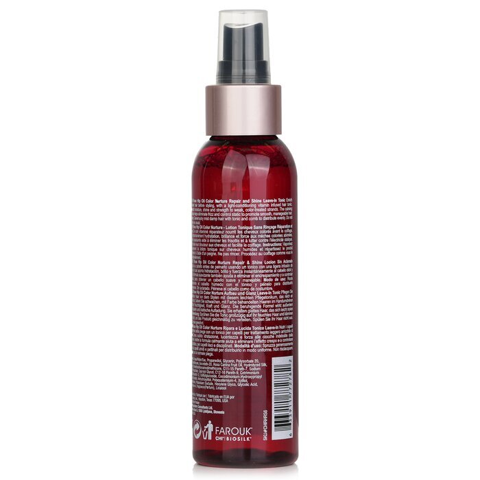 CHI Rose Hip Oil Color Nurture Repair & Shine Leave-In Tonic 118ml/4oz