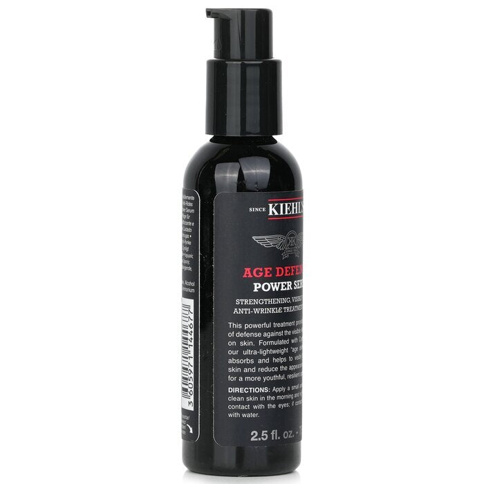 Kiehl's Age Defender Power Serum Strengthening, Visibly Firming, Anti-Wrinkle Treatment For Men 75ml