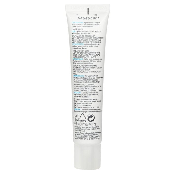 La Roche Posay Effaclar Duo (+) Unifiant Soin Correcteur Unifiant Désincrustant Anti-Imperfections Anti-Marques - Clair 40ml/1.35oz