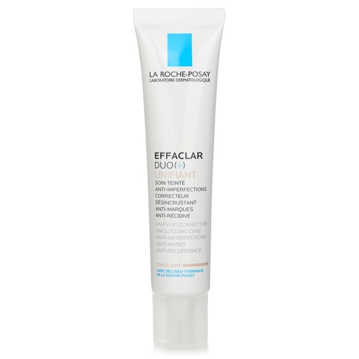 La Roche Posay Effaclar Duo (+) Unifiant Soin Correcteur Unifiant Désincrustant Anti-Imperfections Anti-Marques - Clair 40ml/1.35oz