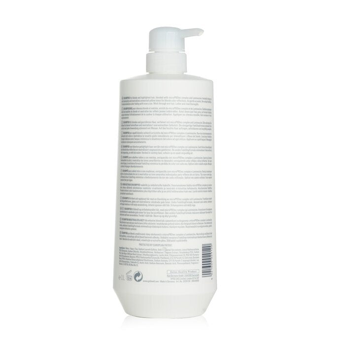 Goldwell Dual Senses Blondes & Highlights Anti-Yellow Shampoo (Luminosity For Blonde Hair) 1000ml/33.8oz