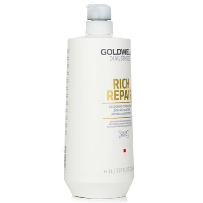 Goldwell Dual Senses Rich Repair Restoring Conditioner (Regeneration For Damaged Hair) 1000ml/33.8oz