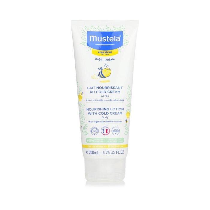 Mustela Nourishing Body Lotion With Cold Cream - For Dry Skin 200ml/6.76oz