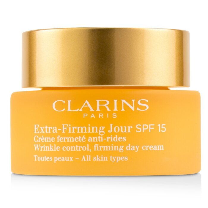 Clarins Extra-Firming Jour Contrôle des Rides, Crème de Jour Raffermissante SPF 15 - Tous Types de Peau 50ml/1.7oz