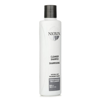 Nioxin Derma Purifying System 2 Cleanser Shampoo (Natural Hair, Progressed Thinning) 300ml/10.1oz