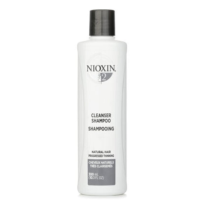 Nioxin Derma Purifying System 2 Cleanser Shampoo (Natural Hair, Progressed Thinning) 300ml/10.1oz