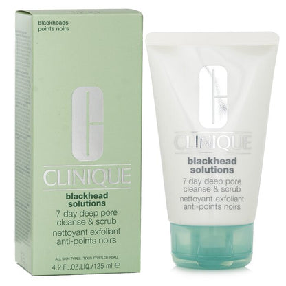 Clinique Blackhead Solutions Nettoyant et Gommage Profond des Pores 7 Jours 125ml/4.2oz