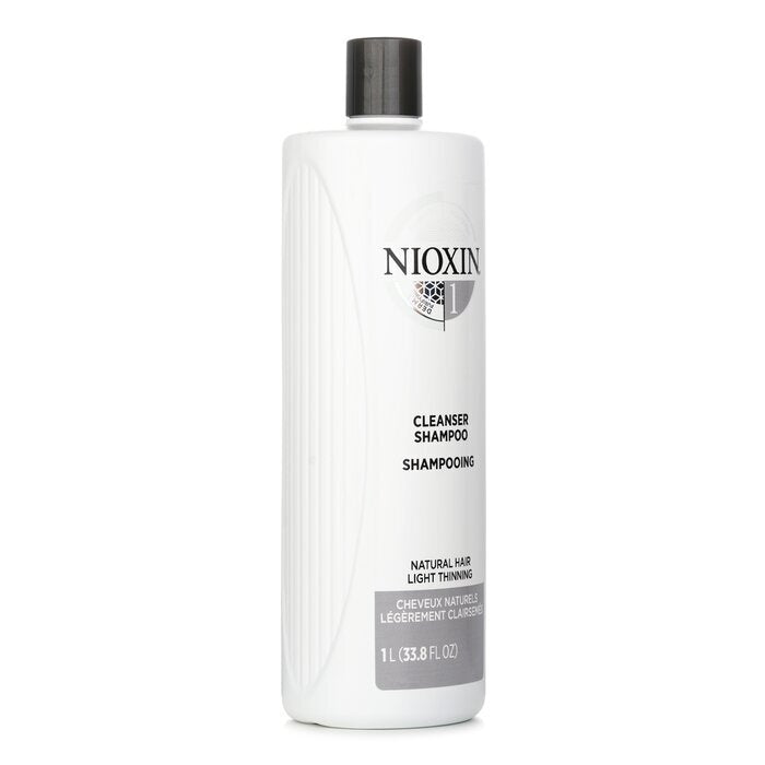 Nioxin Derma Purifying System 1 Cleanser Shampoo (Natural Hair, Light Thinning) 1000ml/33.8oz