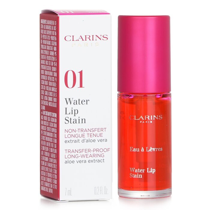 Clarins Water Lip Stain - # 01 Rose Water 7ml/0.2oz