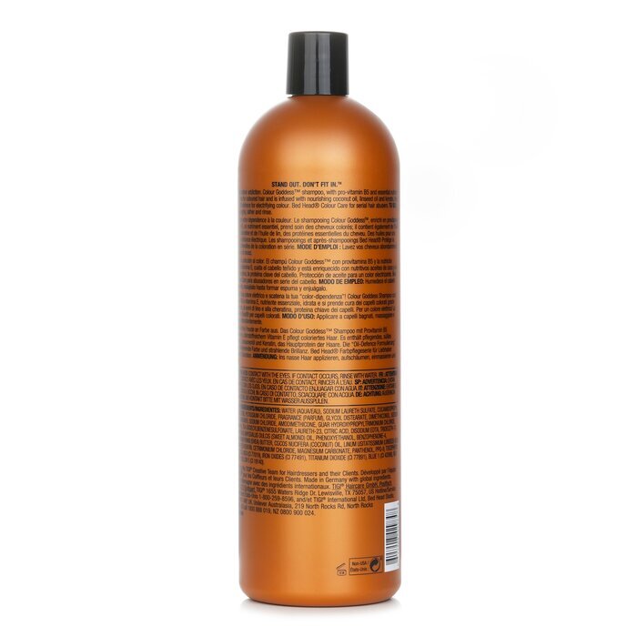 Tigi Bed Head Colour Goddess Oil Infused Shampoo - For Coloured Hair (Cap) 750ml/25.36oz