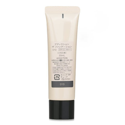 ADDICTION The Foundation SPF 12 - # 013 (Golden Sand) 30ml/1.1oz