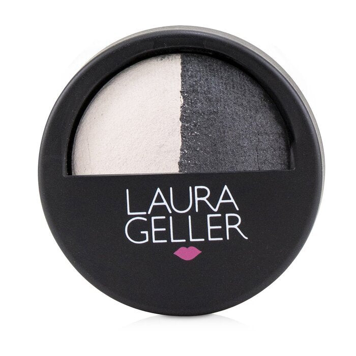 Laura Geller Baked Color Intense Shadow Duo - # Marble/Midnight 7.5g/0.26oz