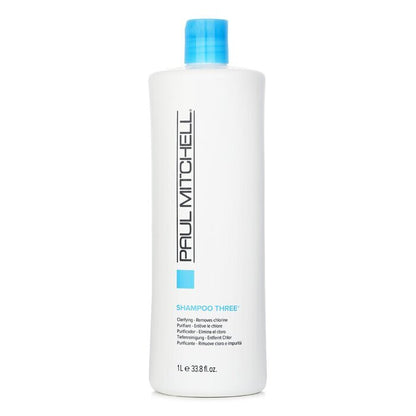 Paul Mitchell Shampoo Three (Clarifying - Removes Chlorine) 1000ml/33.8oz