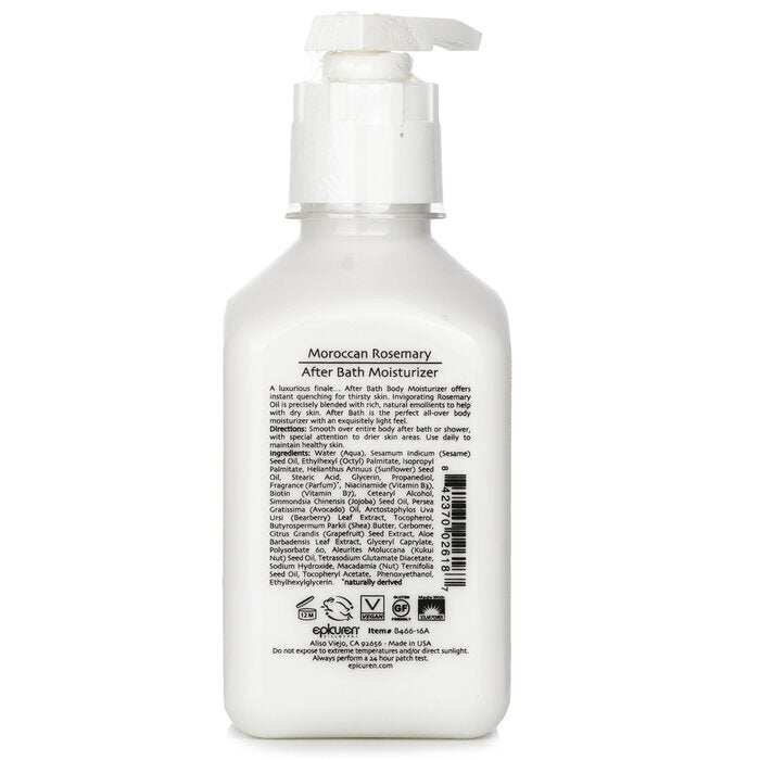Epicuren Après-Bain Hydratant - Romarin Marocain 500ml/16oz