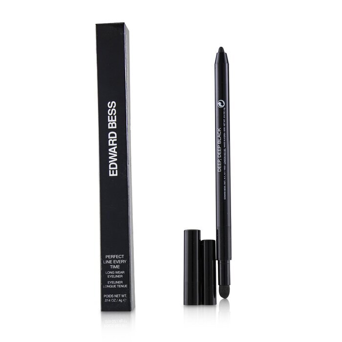 Edward Bess Perfect Line Every Time Long Wear Eyeliner - # 01 Deep, Deep Black 0.4g/0.014oz