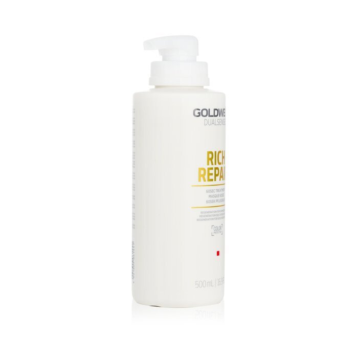 Goldwell Dual Senses Rich Repair 60Sec Treatment (Regeneration For Damaged Hair) 500ml/16.9oz