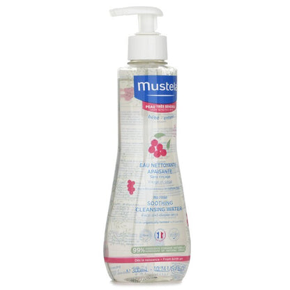 Mustela No Rinse Soothing Cleansing Water (Face & Diaper Area) - For Very Sensitive Skin 300ml/10.14oz